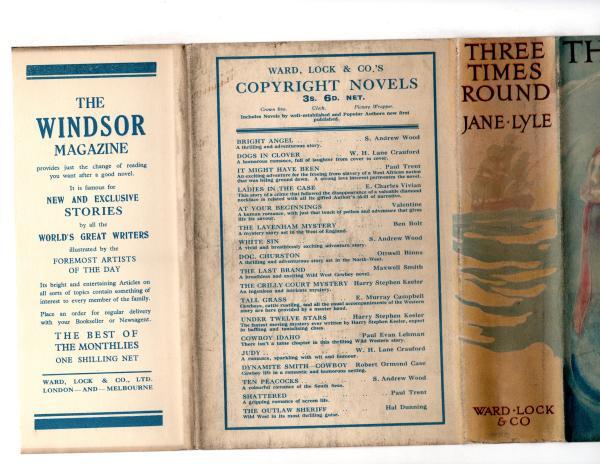 Three Times Round by Jane Lyle (First Edition) Ward File Copy