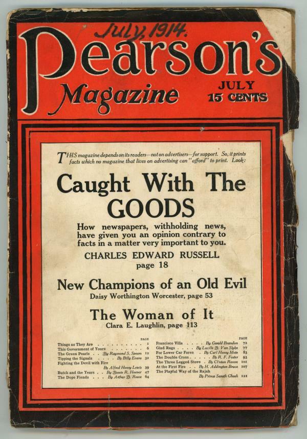 Pearson's Magazine Jul 1914 Pulp