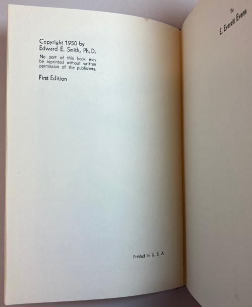 First Lensman by Edward E. Smith, Ph.D. (First Edition)