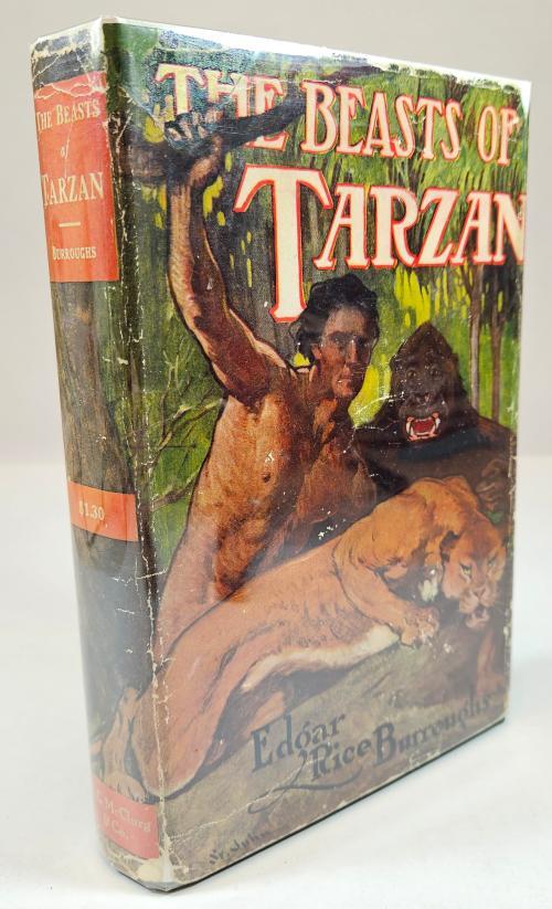 The Beasts of Tarzan by Edgar Rice Burroughs (First Edition) Signed