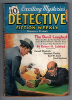 Detective Fiction Weekly Oct 10, 1936 Cornell Woolrich