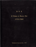 Bok A Tribute to Hannes Bok by Gerry de la Ree (Limited First Edition) Signed