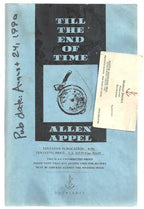 Till The End Of Time by Allen Appel (Proof)