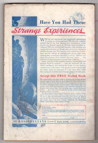 Weird Tales Aug 1938 Brundage GGA Cvr; Lovecraft; Quinn; RE Howard - Pulp