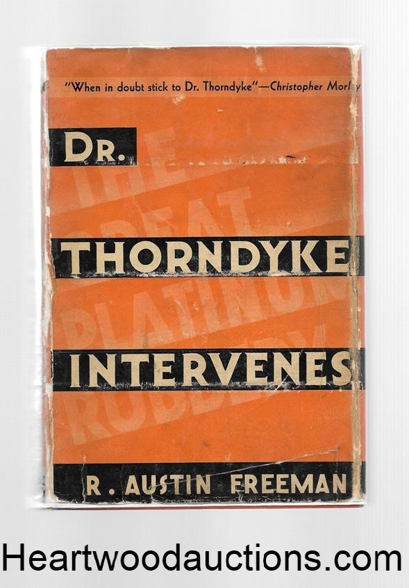 Dr Thorndyke Intervenes by R. Austin Freeman 1st US ed