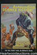 Astounding Science Fiction Oct 1958 Kelly Freas Cvr, Simak, Ash, Rog Phillips