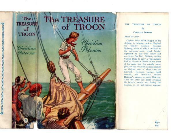 The Treasure of Troon by Christian Petersen (First Edition) File Copy