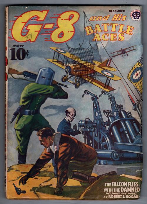 G-8 Battle Aces Dec 1939 "The Falcon Flies With the Damned"