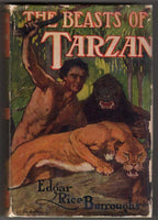 The Beasts of Tarzan by Edgar Rice Burroughs (First Edition) Original DJ