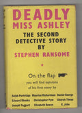 Deadly Miss Ashley by Stephen Ransome (First UK Edition) Gollancz File Copy