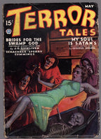 Terror Tales May 1936 Howitt cvr Ray Cummings Wyatt Blassingame - Pulp