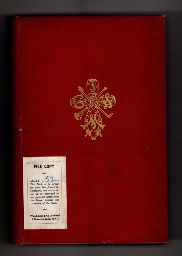 Cerise by G. J. Whyte-Melville (Ward File Copy)