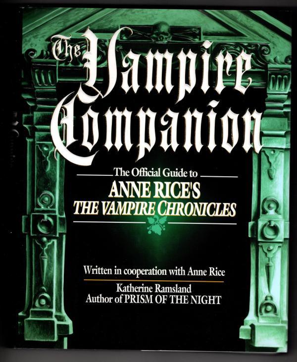 The Vampire Companion by Katherine Ramsland (First Edition)