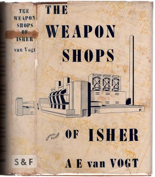 The Weapon Shops of Isher by AE Van Vogt (First Edition)