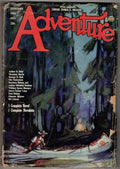 Adventure Jan 30 1925 Pulp F. Eltonhead Cvr; Thomson Burtis; Arthur O. Friel
