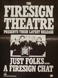 The Firesign Theatre just Folks... Promotion Poster 1977