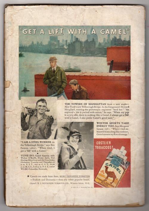 Operator #5 February 1936 GGA Bondage Cover by Howitt