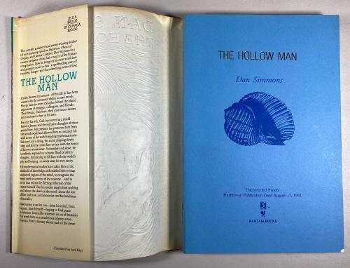 The Hollow Man by Dan Simmons (First Edition) Uncorrected Proofs