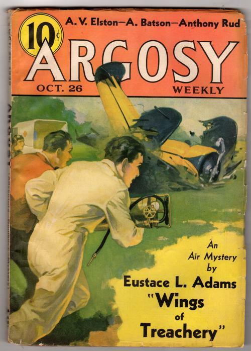 Argosy Oct 26 1935 H. Bedford Jones; Allan Vaughan Elston; Eustace L. Adams