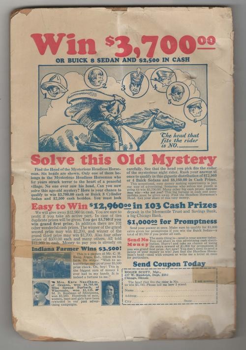 Weird Tales Dec 1931 C. C. Senf Cvr; R. E. Howard; Edmond Hamilton; O. A. Kline