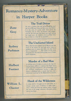 The Island of Fear by Hulbert Footner Original DJ