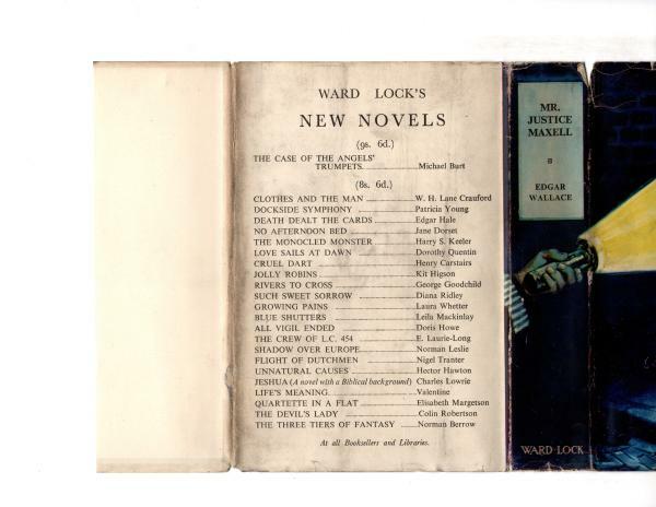 Mr. Justice Maxwell by Edgar Wallace (File Copy)