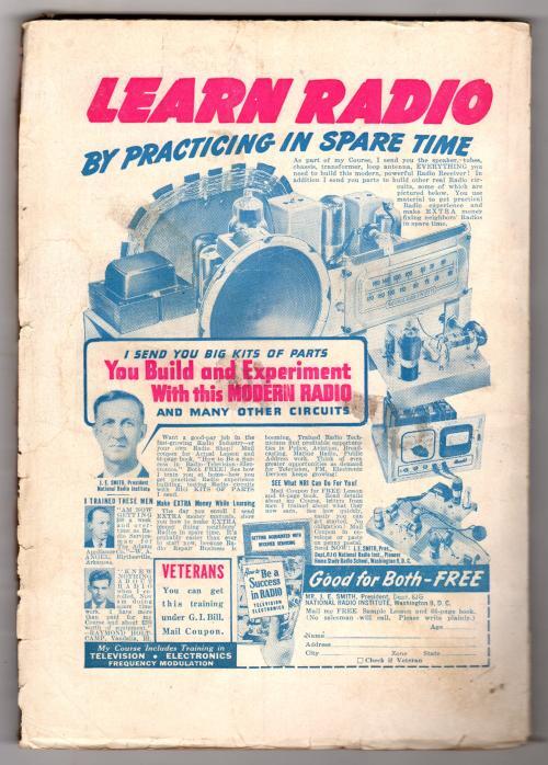 Action Stories Winter  1948 London Seniorita Scorpian Cvr Pulp - High Grade