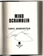 Mind Scrambler by Chris Grabenstein  (Anthony Award Winning Author) Signed