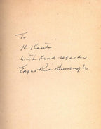 Tarzan and the Jewels of Opar by Edgar Rice Burroughs (First) Signed