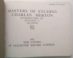 Masters of Etching: Charles Meryon (Number Fourteen) 1927