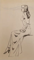 Roy G. Krenkel Original Art - (Sexy Woman) Circa 1950s