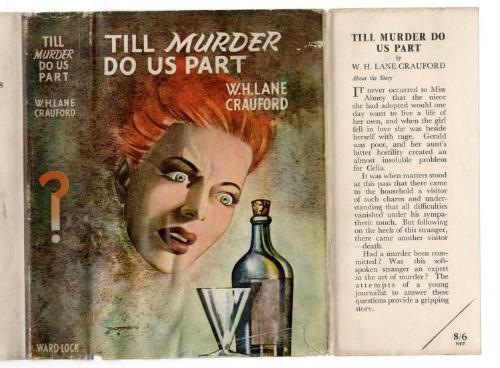 Till Murder Do Us Part by W. H. Lane Crauford (1st Ed) Hubin Mystery File Copy