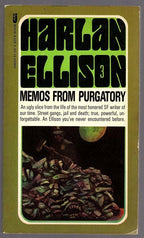 Memos From Purgatory by Harlan Ellison (First Printing) Signed