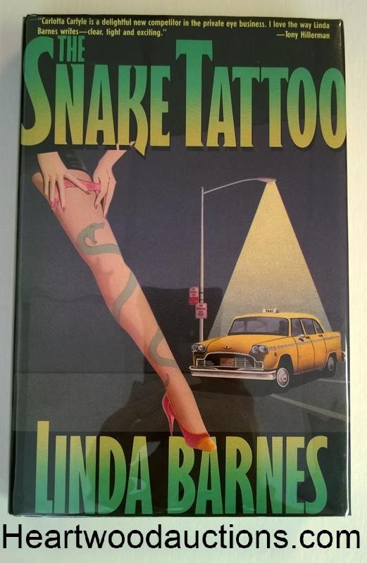 The SNAKE TATOO by Linda Barnes FIRST