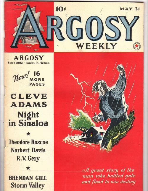 Argosy May 31 1941 Norbert Davis  Jim Daniels Serial pt. 4 of 6 E.H. Price
