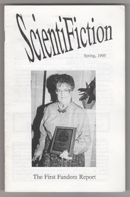ScientiFiction 1995 All 4 Issues First Fandom Sci-fi Fanzine (1st) Korshak's