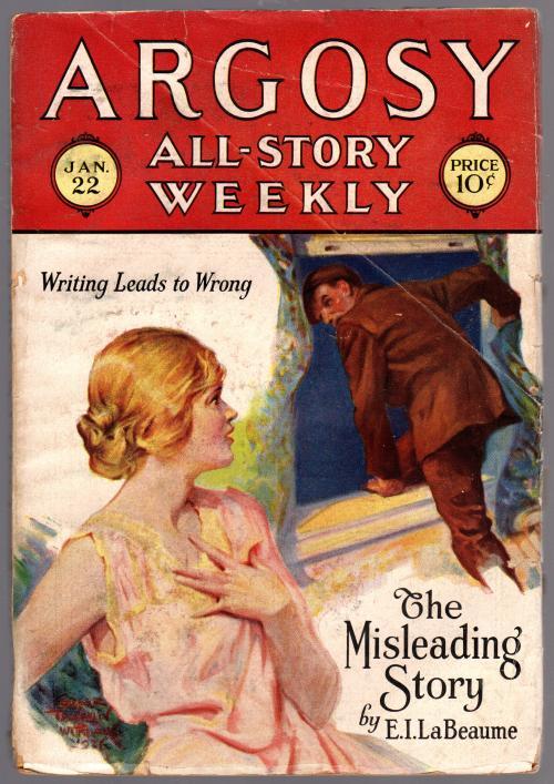 Argosy" January 22 1927 La Beaume, Fred MacIsaac, Charles F. Coe