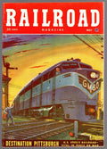 Railroad Magazine May 1952 Herb Mott Cvr; Harry H. Harrison