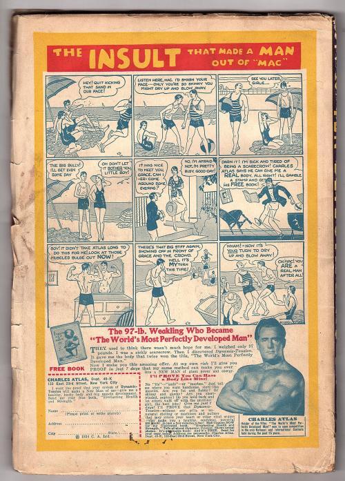 Ten Detective Aces Oct 1934 Bondage Cvr, Frederick C. Davis - Pulp