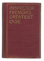Inspector French's Greatest Case by Freeman Wills Crofts Early Reprint