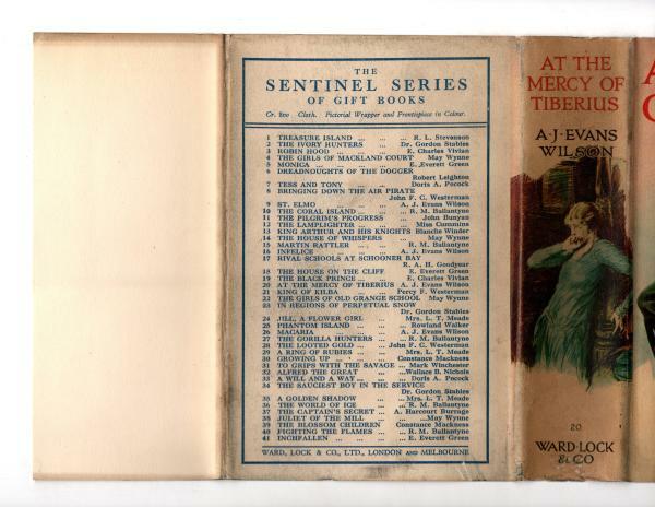 At the Mercy of Tiberius by Augusta J. Evans Wilson (Ward Lock File Copy)