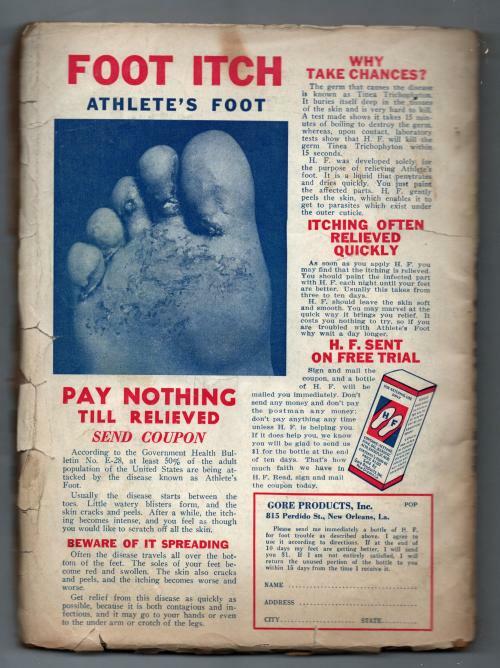 Adventure Aug 1941 Pulp Singer Cvr; H. Bedford-Jones; W.C. Tuttle