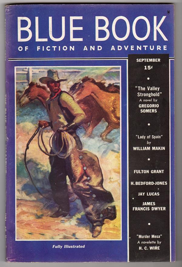 Blue Book Sep 1937  HB Jones - High Grade