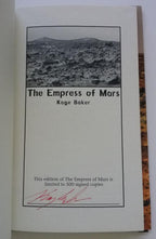 Empress of Mars by Kage Baker (First Edition) Limited Signed