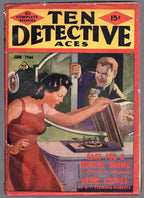 Ten Detective Aces Jun 1944 GT Fleming-Roberts, Edward Williams - Pulp