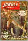 Jungle Stories  Spring 1949  GGA Cover art; Ki Gor Nirvana of the Seven Voodoos