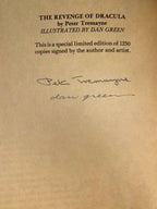 The Revenge of Dracula by Peter Tremayne (First US, Ltd) Signed