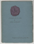 A Night at an Inn: A Play in One Act by Lord Dunsany