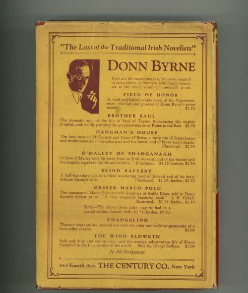 Stories without Women by Donn Byrne (First Edition)