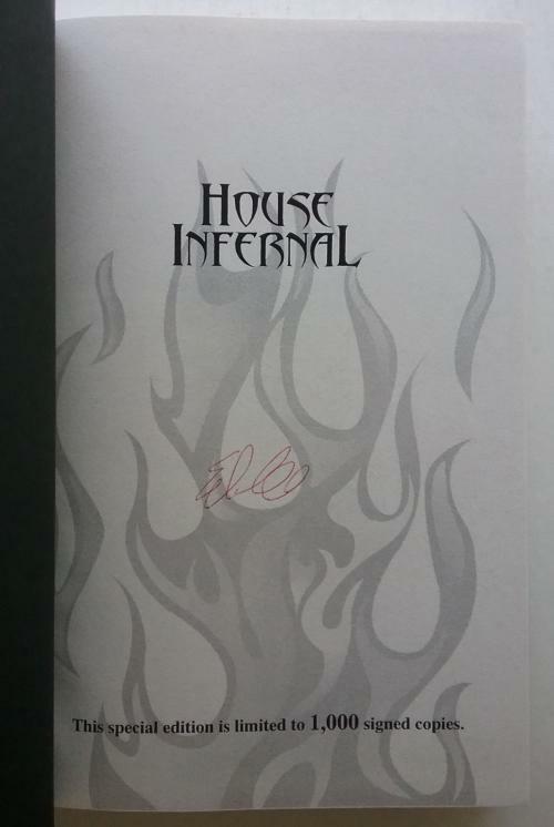 House Infernal by Edward Lee (First Limited Edition) Signed